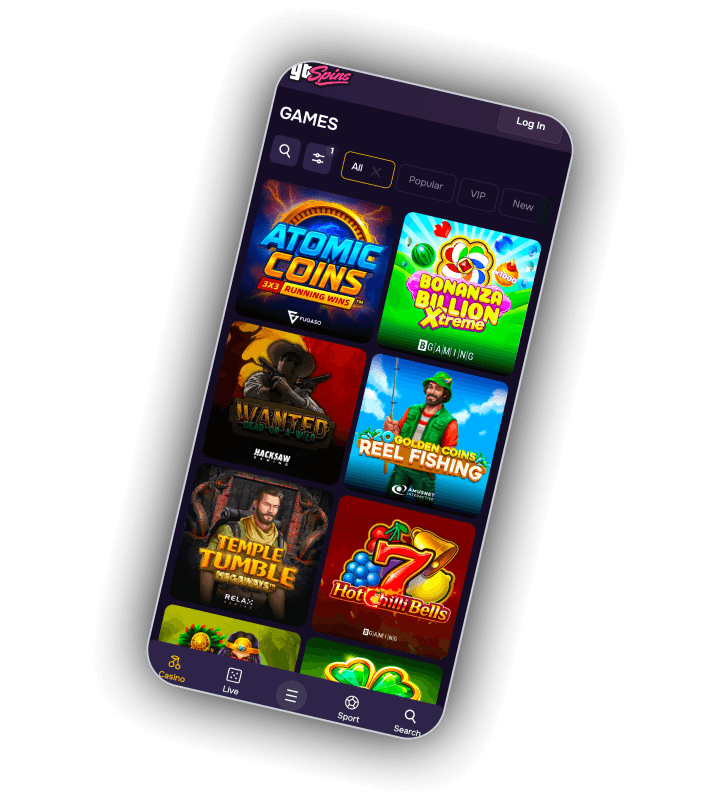 Gtspins slot lobby games grid